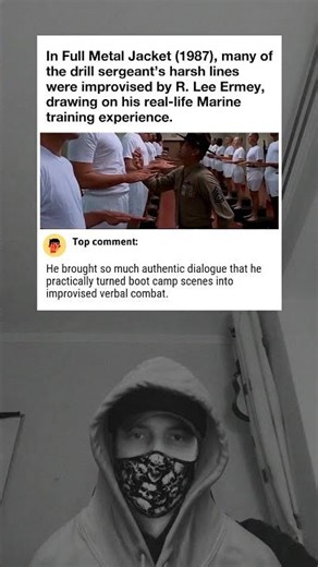 R Lee Ermey Improvised Most of His Lines in Full Metal Jacket