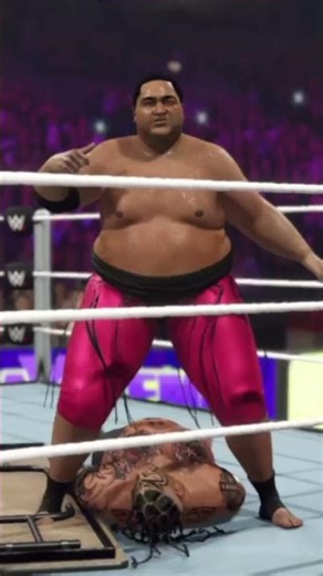 WWE 2K24: YOKOZUNA SPECIAL MOVE AGAINST UMAGA | EXTREME RULES MATCH