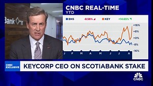 KeyCorp CEO on Scotiabank stake: Gives us a lot of strategic latitude