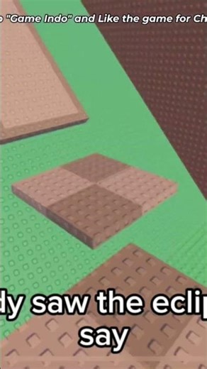 I can’t see the best solar eclipse #roblox #foryou