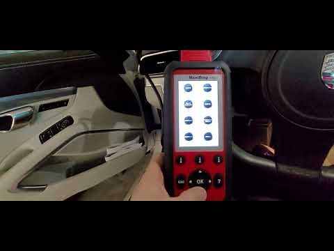 Using Autel to reset oil service interval on Porsche 911 ( 991)