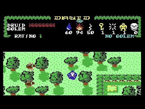 Druid Longplay (C64) [QHD]