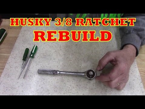 USA Husky 3/8 ratchet rebuild.