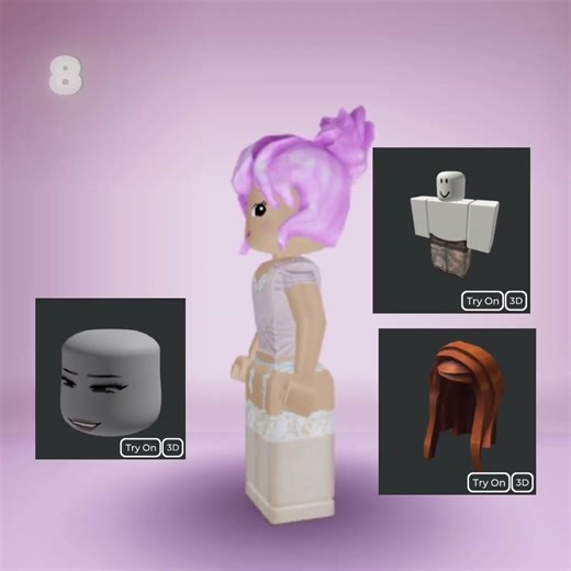 Avatars less than 100 Robux for girls