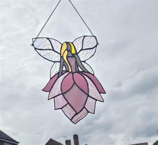 Stained Glass Fairy - Etsy