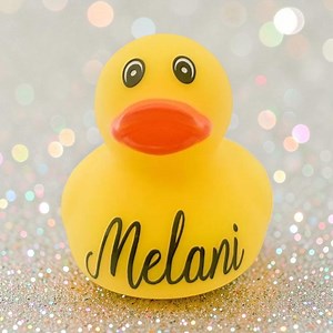 Personalized Name Yellow Themed Rubber Duck Ducks - Custom Color - Individual - Been Ducked - Etsy