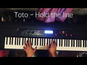 Toto - Hold the line - Piano - How to play