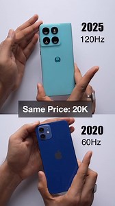 Iphone 60HZ VS Android 120HZ / Old Iphone Vs Latest Android 🙃 | Phone Feature BD