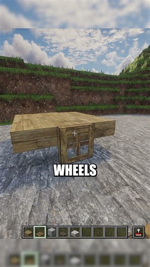 This Mine Cart Isn’t a Block… #minecraft #minecrafttutorial #minecraftbuilding