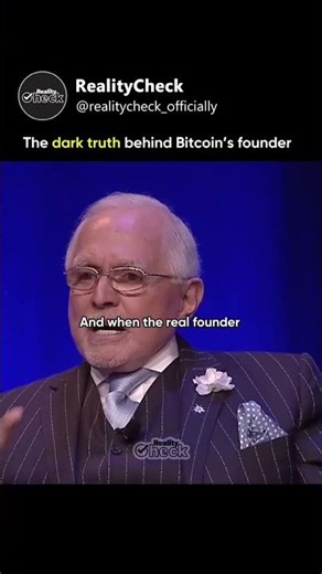 The dark truth behind Bitcoin's founder! #Bitcoin #Crypto #Blockchain