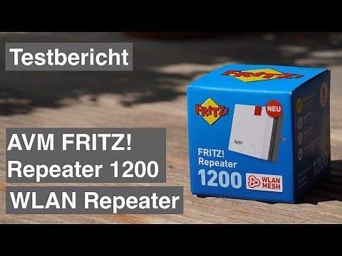 Test: AVM FRITZ!Repeater 1200 (WLAN Repeater)