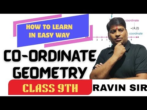 How to learn class 9 coordinate geometry in 10 minutes // Coordinate geometry easy explanation