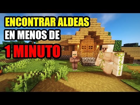 👉Cómo ENCONTRAR ALDEAS en Minecraft 2026 ¡Fácil y Rápido! 🔥