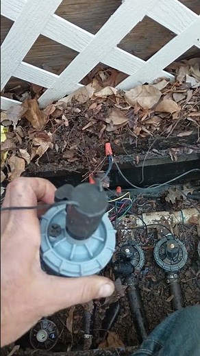 HELP! 😭valve STUCK OPEN! 🤬😱 Irritrol 2400 T pro tip #shorts #diy #sprinkler #water