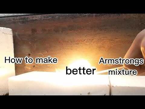 |How to make Armstrongs mixture from matches|Homemade explosive powder|