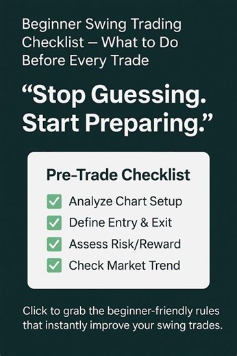 Weekend Market Prep For Beginners — Plan Swing Trades for Next Week