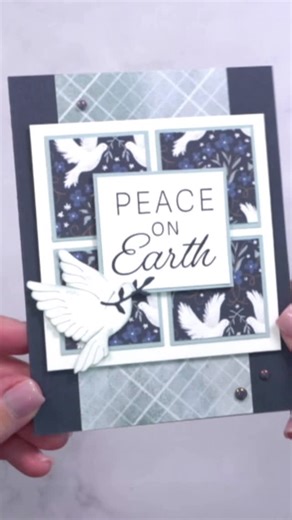 Lisa's Stamp Studio on Instagram: "Easy Christmas Panel Card You Can Make in Minutes! Short on time but still want beautiful handmade Christmas cards? This easy panel card layout is simple, quick, and looks amazing every time! Using a card layout (also called a card sketch) takes the guesswork out of cardmaking—just follow the design, switch up the colors, paper, and stamps, and you’re done. Perfect for last-minute Christmas cards or when you want something impressive without the stress. 👉 Watc