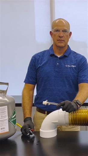 Nu-Calgon on Instagram: "Watch Rx11-flush® in action! 💥 We filled this 100’ line with burnt refrigeration oil and Rx11-flush® cleared it out fast. Engineered to remove sludge, moisture, and contaminants from AC/R systems with zero residue and zero damage. Clean lines. Restore efficiency. Proven performance. 👊 #hvac #hvacr #hvactech #nucalgon #hvactechnician #refrigeration"