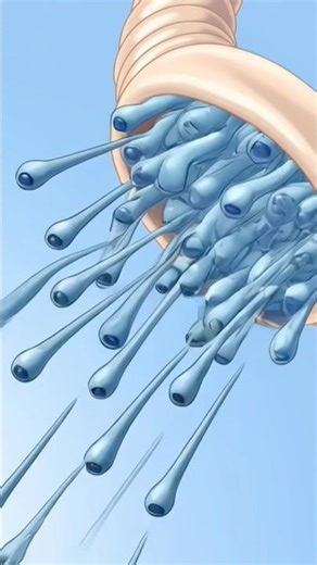 How Sperm Is Made 😱 | Male Reproductive Science Explained”