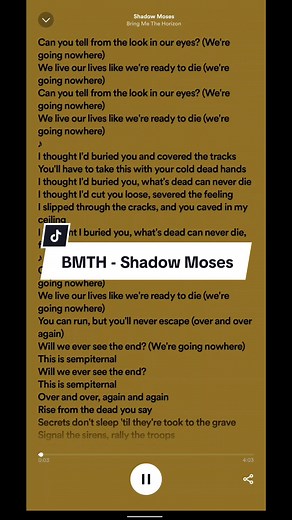 Cover de 'Shadow Moses' de Bring Me The Horizon