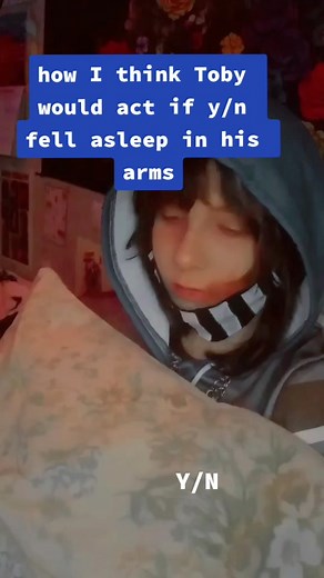 Ticci Toby Creepypasta Reaction to Y/N Falling Asleep Cosplay POV