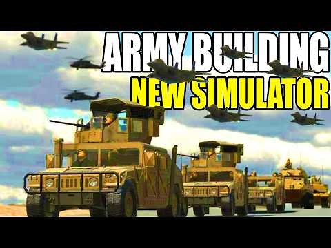 This New ARMY BUILDING Simulator has Real MODERN MILITARY Now! - Total Conflict: Resistance