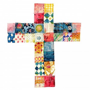 10 Cross Clipart Bundle, PNG & JPG, Printable Patchwork Crosses, Illustrations, Digital Download, Scrapbook Crafting, Easter Quilt - Etsy