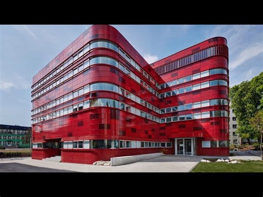 Color in architecture – a fascinating combo