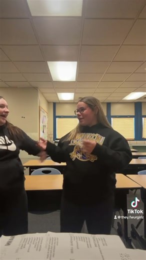 did we hide in the classroom to make this... maybe😬