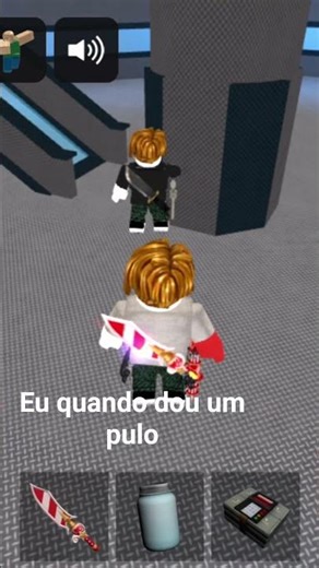 Quando eu dou 1 pulo no mm2🤡 #mm2 #roblox