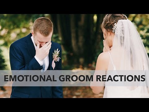BEST Groom Reactions! You'll CRY Watching These Emotional Grooms See Their Brides