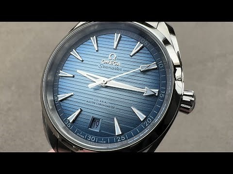 Omega Seamaster Aqua Terra 150M Summer Blue (220.10.41.21.03.005) Omega Watch Review