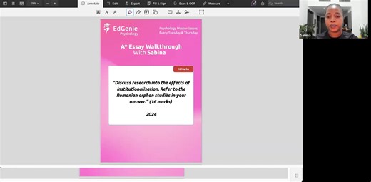 effects of institutionalisation 16 marker