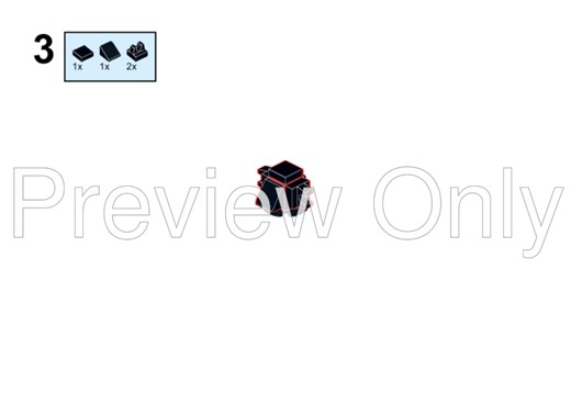 LEGO MOC-129193 Batmobile from JL / BvS V2 (Super Heroes DC > Batman 2022)