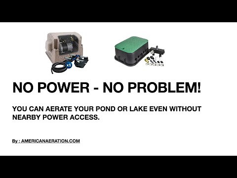 Pond Aeration Options When No Power Source Is Nearby.