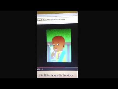 April slaps little bill's face with the door