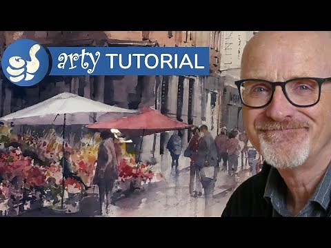 Adding Figures to your Watercolor Paintings (Grahame Booth)