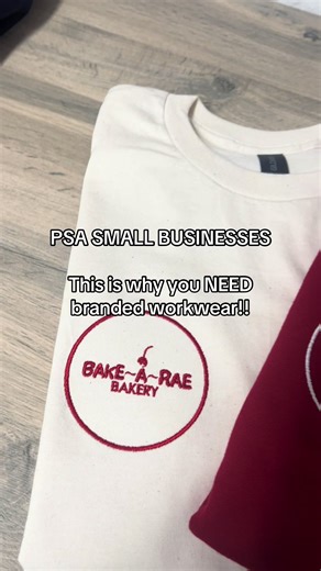 Looking professional doesn’t equal expensive, it’s about branding 🔥 #customworkwear #embrodiery #brandedworkwear #workwear #newuniform