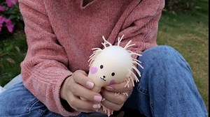 Stretch Hedgehog Figure for Kids and Adults, Decompress and Squeeze Toy, Stress Relief Toy for Children and Adults Sensory Toy for Anxiety, ADHD, and Autism, Gift for Birthday (Yellow)