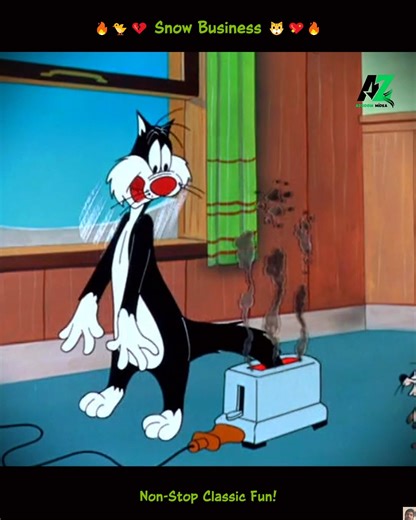 7.4K views · 386 reactions | Snow Business ❄️ | Chilly Chases, Fiery Feuds & Frosty Cartoon Fun with Tweety & Sylvester!  #SnowBusiness #TweetyVsSylvester #LooneyTunes #ClassicCartoons #RetroToons | Classic Cartoon | Facebook