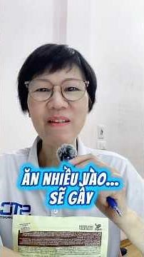 ĂN NHIỀU VÀO… SẼ GẦY
