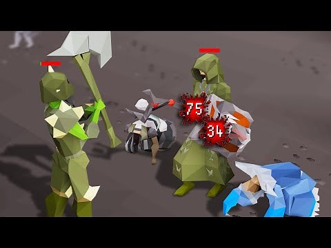 1 hit Pking with this low HP Dharoks strategy