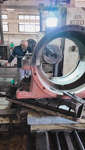 553K views · 3.1K reactions | Facing operation on the boring machine using an improvised extended arm ✅ #machining #fblifestyle | مصنع الجندى للصناعات المتطورة-El Gendy for Advanced Industries | Facebook