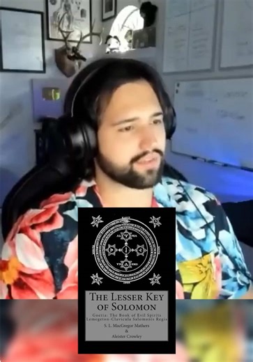 Wendigoon Talks About “The Lesser Key Of Solomon” #fyp #wendigoon #wendiclips #wendig00n #foryou
