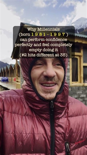 ⬇️ Counterintuitive things Millennials do to their confidence ⬇️