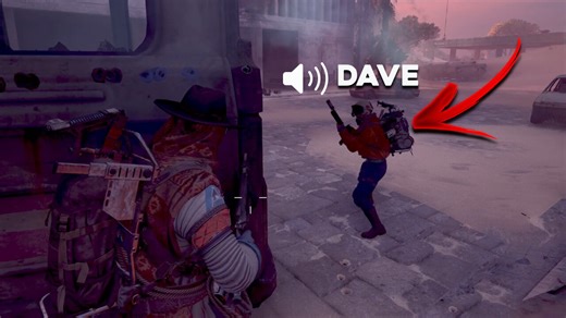 I found DAVE fighting a MINIGUN TANK