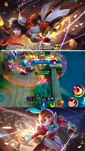 Egi Saputra on Instagram: "💘 Angela kalau dipakai cewek: lucu & imut 💀 Angela di tangan cowok: jadi support pembunuh berdarah dingin! Jangan anggap boneka ini lemah... dia bisa jadi mimpi burukmu! 😈💉 #AngelaMLBB #SupportMematikan #AngelaTersakit #MLBBIndonesia #MobileLegendsBangBang #CowokMainAngela #ComboGila #ProSupport #EpicGameplay #MLBBHighlight #GamingLucu #YouTubeGaming #FacebookGaming #InstagramGaming #CozyTVNusantara #AngelaOnFire #MageSupportKill"