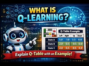 What is Q-Learning? | Q-Table Explained Step by Step | ML for B.Tech
