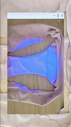 ショート ブラとショーツのセット🌀#dirty underwear #uv light #Lingerie #Panties #underwear #bra #brassiere