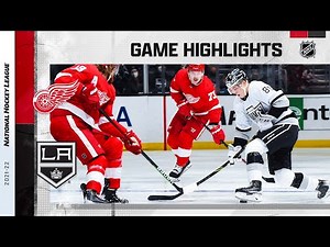 Red Wings @ Kings 1/8/22 | NHL Highlights